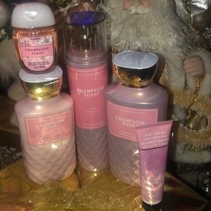 Bath and body Works champagne toast gift set brand new